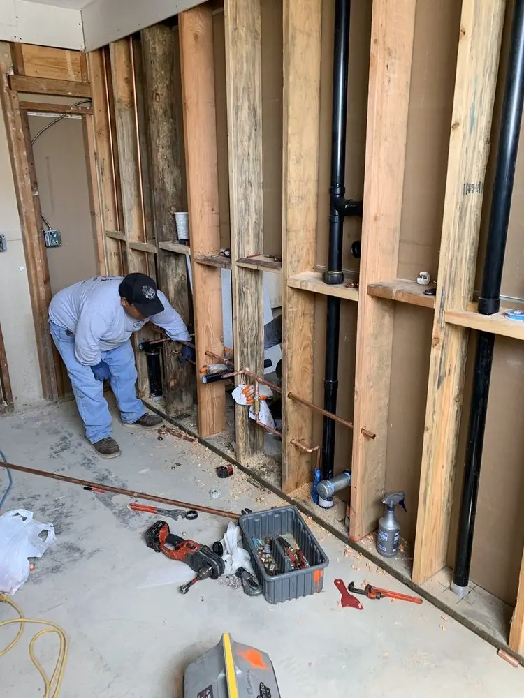 Commercial rough-in plumbing for Trenchless Sewer Repair in Medfield